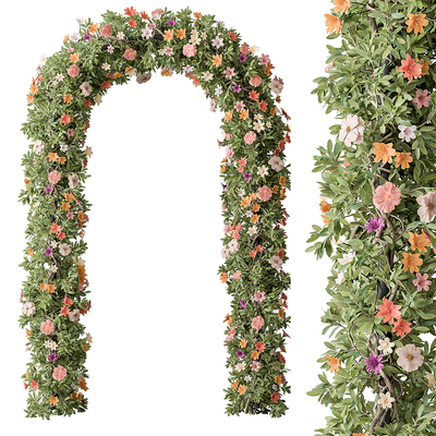 Modern Wedding Flower Arch