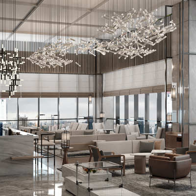 Liu Bo Design Jinhua Marriott Hotel Lobby Bar