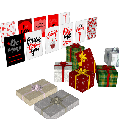 Gift Box Holiday Card