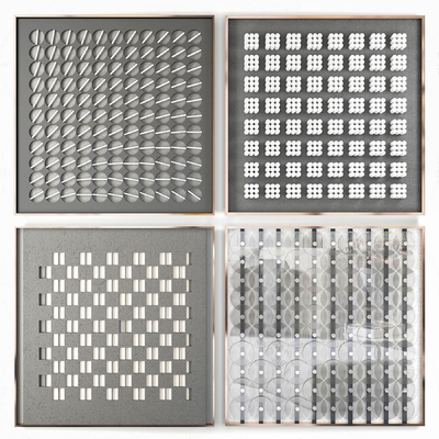 modern metal perforated plate