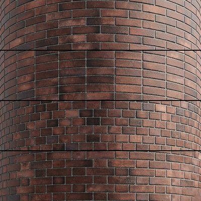 red brick wall