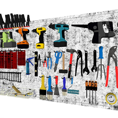 Modern hardware tool wall