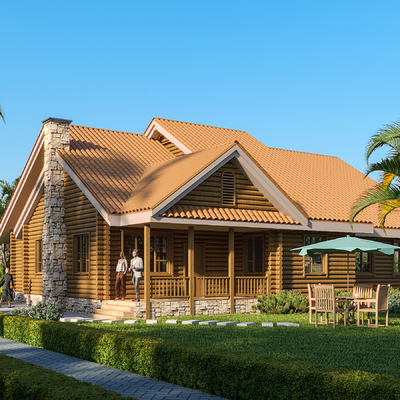 Southeast Asia Resort Villa Appearance