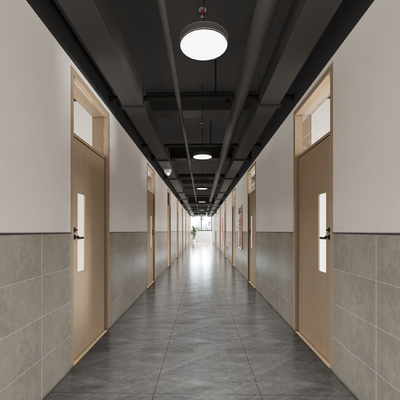 School dormitory Corridor