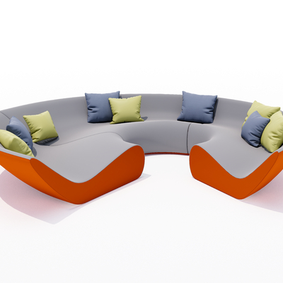 Modern Round Booth Sofa