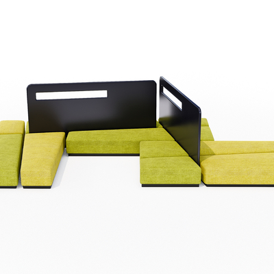 Modern Office Card Seat Leisure Sofa