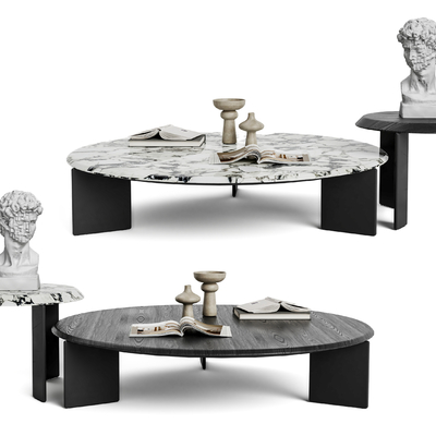 Minotti marble coffee table