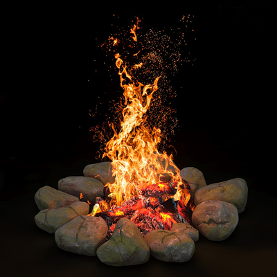 stone bonfire