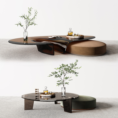 Minotti Miloti mother coffee table combination