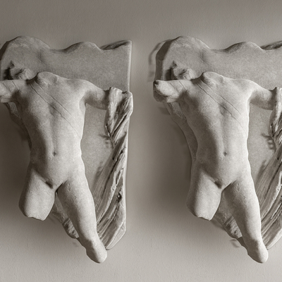 French Plaster Sculpture Wall Decorations