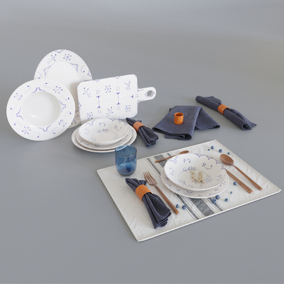 Nordic dish tableware