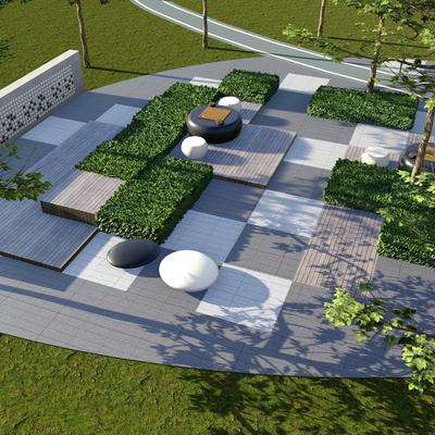 City Park Chess Area