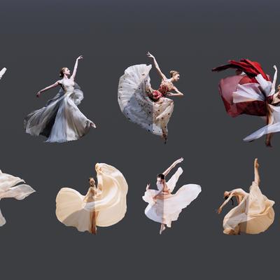 Modern Dance Beauty 2D Component