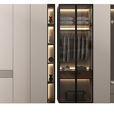 Modern Wardrobe Closet Coat Cabinet