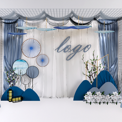 Modern Wedding Festival Decoration