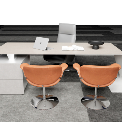 modern office desk and chair