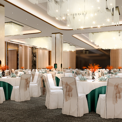 New Chinese Hotel Ballroom