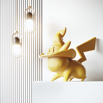 Modern Pikachu Art Toy