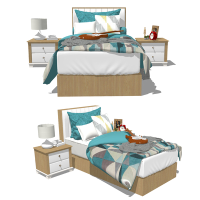 Modern Single Bed