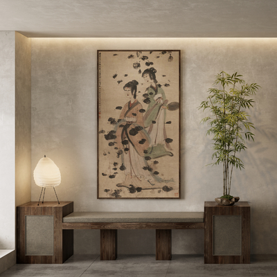 New Chinese Beauty Figure Decorative Painting Hanging Painting