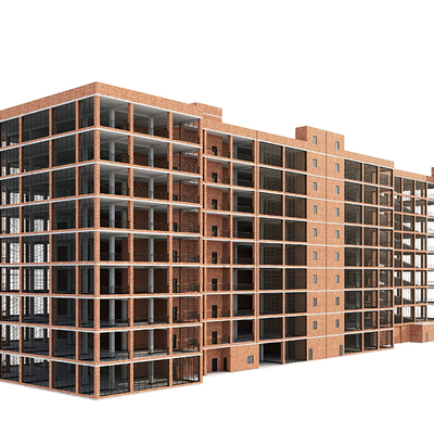 Residential building frame structure