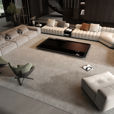 Milotti Minotti Sectional Sofa