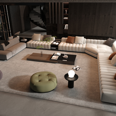 Milotti Minotti Sectional Sofa