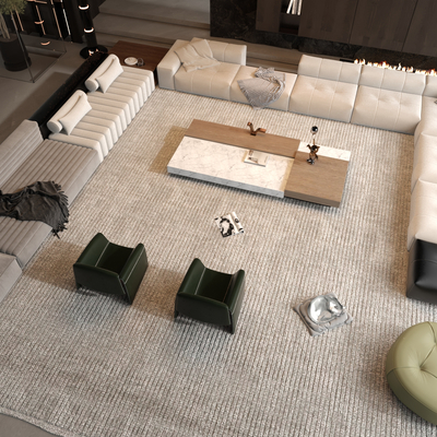 Milotti Minotti Sectional Sofa