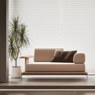 modern sofa chaise longue