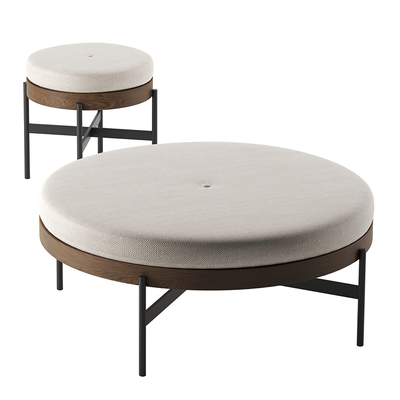 Modern Foot Sofa Round Stool