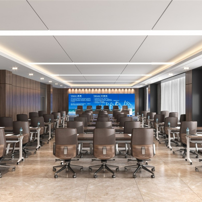 Modern conference room report hall