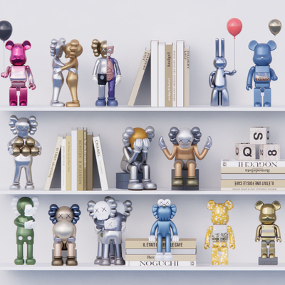 KAWS Tide Sculpture Toys