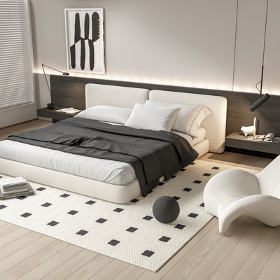 Minotti double bed