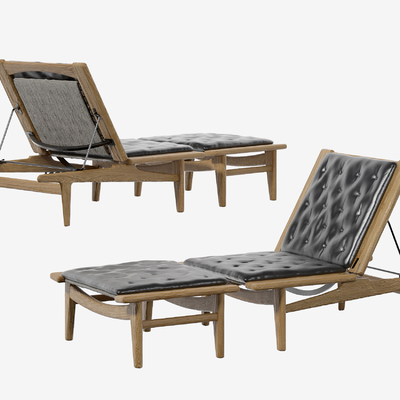 Modern Outdoor Lounger Beach Chair