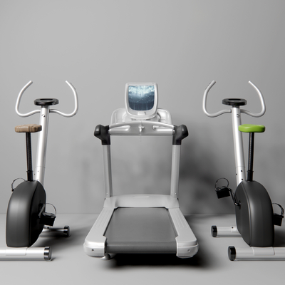 Modern treadmill spinning