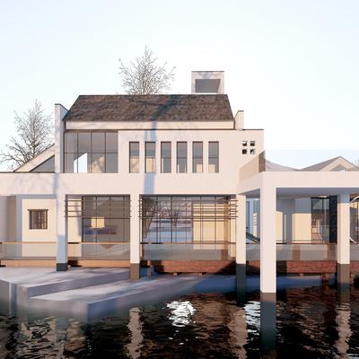 Waterfront Homestay Building Appearance