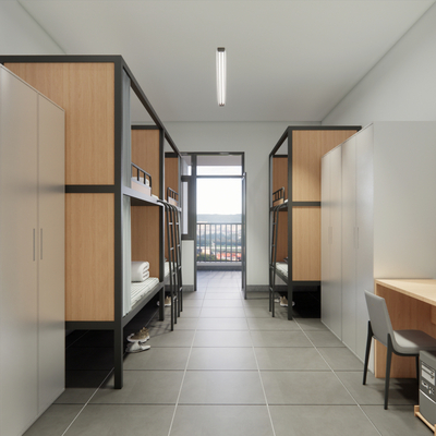 Modern Student Dormitory