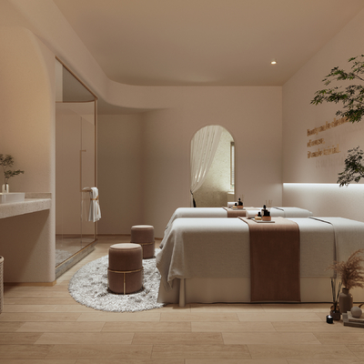 Cream Style SPA Room