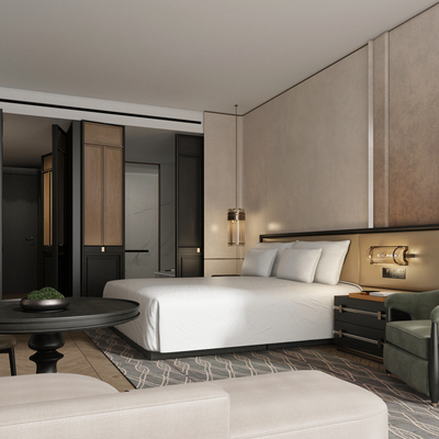 Modern Hotel Rooms