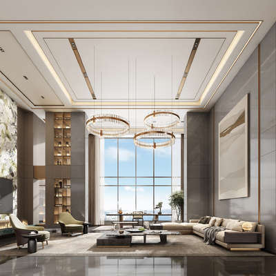 Affordable Luxury Style Villa Lobby