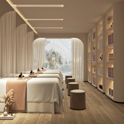 Quiet Wind Beauty SPA Care Room