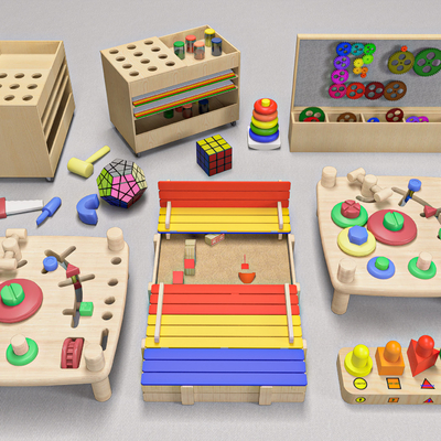 Children's toys puzzle building blocks