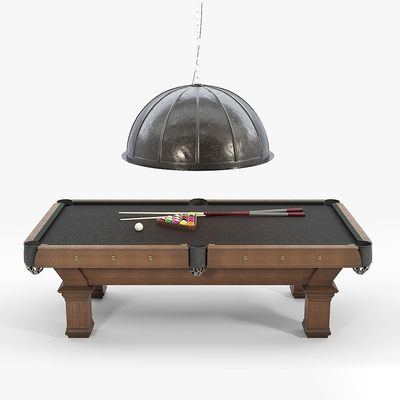 Industrial wind billiard table