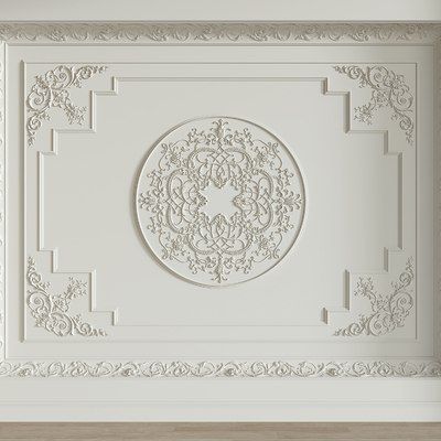 European classical plaster lines