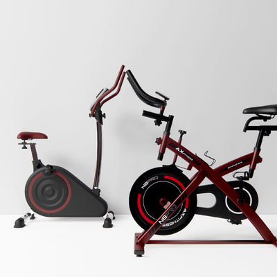 Fitness equipment combination spinning