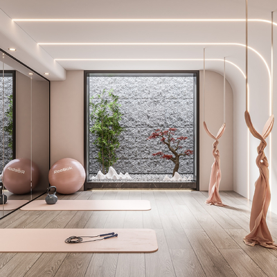 Modern Gym Yoga Studio