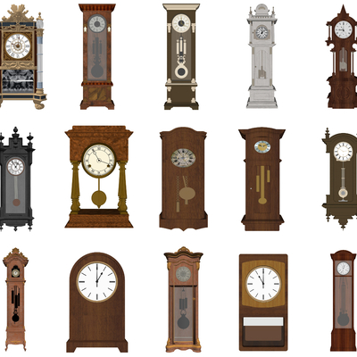 European classical floor clock pendulum clock