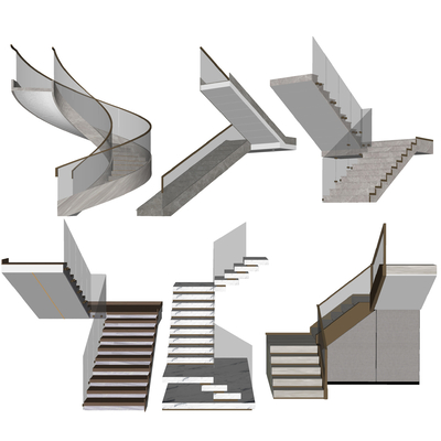 modern handrail staircase revolving staircase