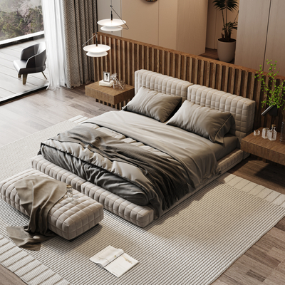 Minotti Milotti Double Bed