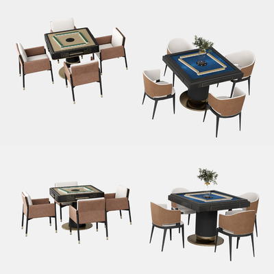 mahjong table chess table